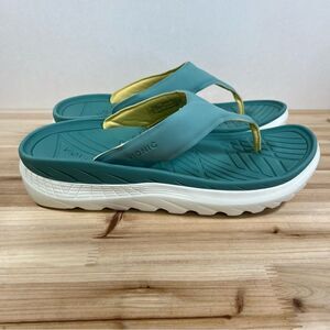 Vionic Restore recovery Sandals New mens size 11.5 green white